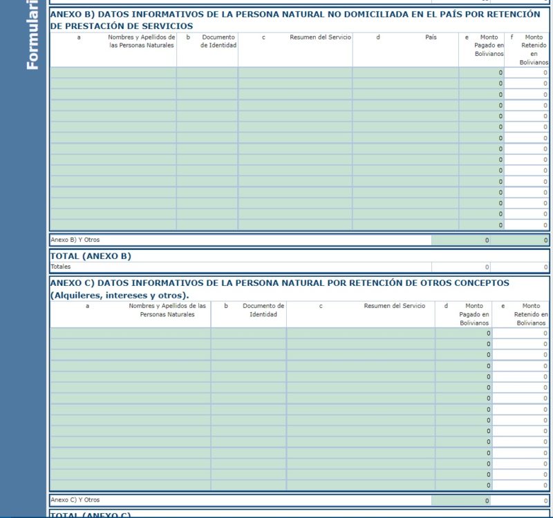 Formulario Rc 02 Formulario 604 v3 RC IVA retenciones - Bolivia Impuestos Blog