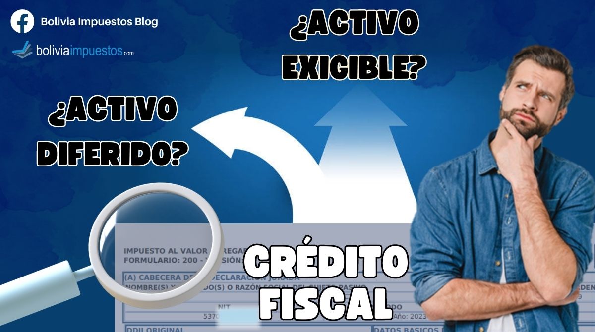 ¿El Crédito Fiscal es un Activo Exigible o Activo Diferido?